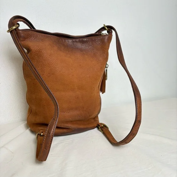 HOBO Inked Hide Collector’s Edition 2018 Feathers Convertible Backpack Bag Purse - Picture 14 of 16